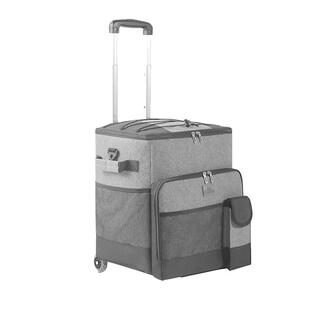 户外保温箱便携式车载冰箱摆摊超大容量冷藏箱拉杆式外卖送餐冰包