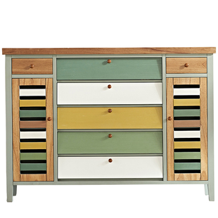 美式鞋柜入股带抽屉翻斗进门柜子窄玄关柜客厅储物柜小户型高筒靴