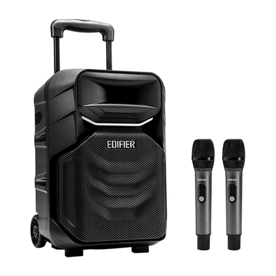 漫步者移动蓝牙双麦克风拉杆音响