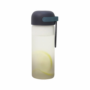 玻璃杯磨砂透明日系简约原宿便携潮流男女学生水杯ins风森系杯子