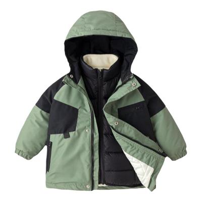 【四级防水】嘟嘟家宝宝羽绒服内胆秋冬儿童户外服加厚冬装三合一