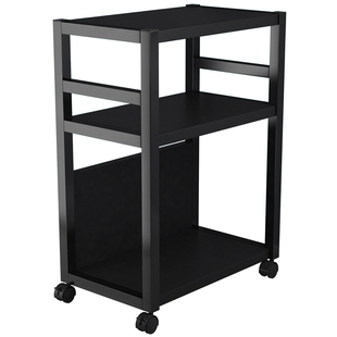 机箱托架台式电脑主机底座多层落地可移动收纳置物架电竞桌下支架