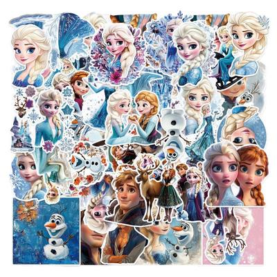 50张冰雪奇缘可爱个性涂鸦贴纸