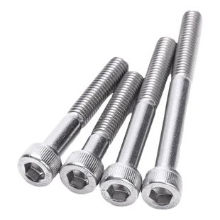 半牙内六角螺丝304不锈钢半丝螺栓螺钉加长螺杆M4M5M6mm*55*60*65