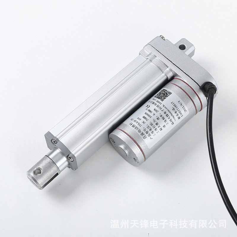 新款直销电动推杆直流推窗器电动伸缩杆自动化用材行程700MM供应