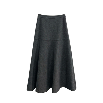 3ts羊毛混纺针织鱼尾显瘦半裙