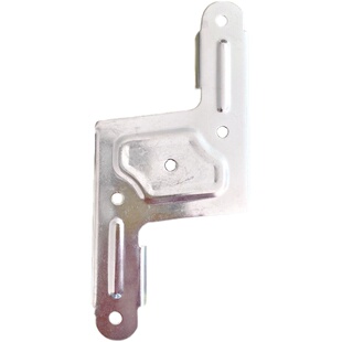 不锈钢X型晾衣架25方管配件大包边Z折叠7字连接固定条铰链斜拉件