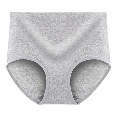 白珍珠内裤女士纯棉中高腰三角裤