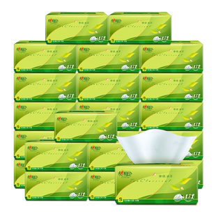 心相印抽纸婴儿面巾纸家用茶语卫生纸心心相印纸巾