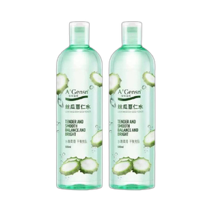 安安金纯丝瓜薏仁水原液水油补水保湿喷雾肌肤水清爽湿敷水化妆水