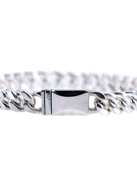 欲望车间专属简约情侣插片银手链