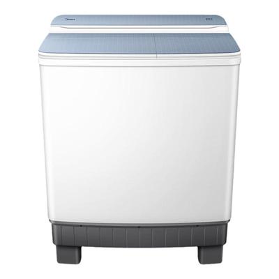 美的12kg大容量半自动家用租房商用老式双桶双缸波轮洗衣机V888