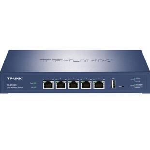 普联TP-LINK TL-ST2005万兆5口RJ45网口交换机远程云管理Web网管端口汇聚链路聚合10G高速2.5G超千兆网络VLAN