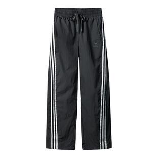 骆驼运动休闲长裤女美式复古三条纹2026夏季新款宽松直筒工装裤