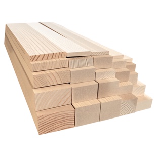 松木板实木diy手工原木板材龙骨立柱隔断抛光木方家用装修长条板