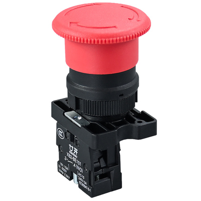 急停按钮开关一常闭塑料锁定