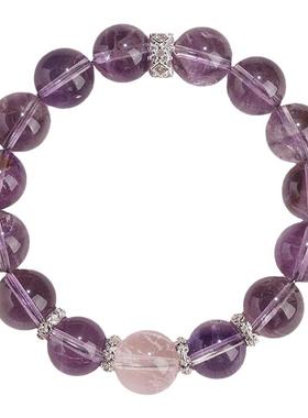 宫廷云朵男女紫水晶轻奢小众手链