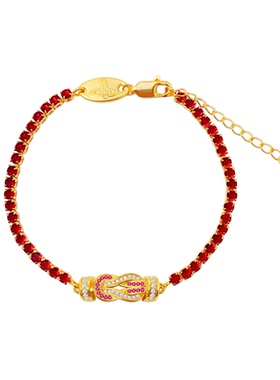 西太后红方钻八字扣手链2026新款