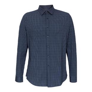 【体感免烫抗皱】Degre Zero零度新中式衬衫长袖格子140s商务衬衣