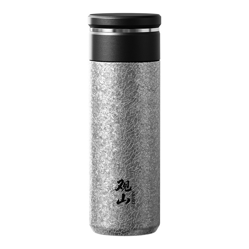 男士商务便携茶水分离保温杯