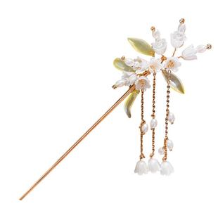 高级感步摇流苏发簪女2025新款簪子新中式盘发钗古风汉服发饰头饰