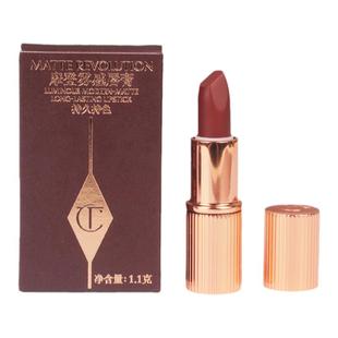 超值小样！CT口红摩登唇膏吻痕/wos/pt 1.1g 雾感哑光丝绒豆沙色