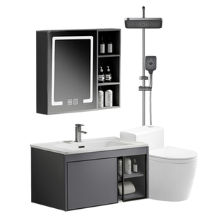 卫生间洁具卫浴套装三件套组合马桶花洒浴室柜全套餐陶瓷十大品牌