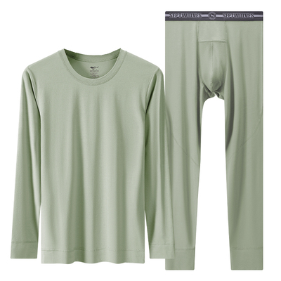 七匹狼莫代尔棉男士保暖内衣套装