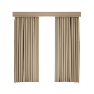 卧室遮光窗帘免打孔安装罗马杆一整套客厅飘窗轻奢高级感遮阳防晒