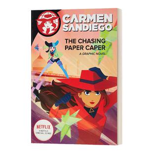 The Chasing Paper Caper  (Graphic Novel) 神偷卡门3 电影漫画故事图画书 Netflex剧
