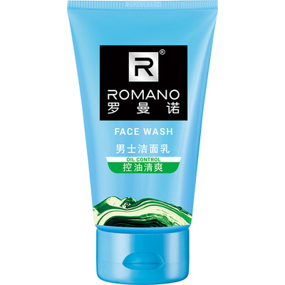 罗曼诺男士清爽控油100g洁面乳