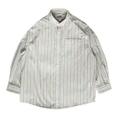 复古提花长袖衬衣CITYDIVE