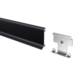 美通超薄踢脚线4厘米铝合金4cm实木金属踢脚极简轻奢不锈钢地脚线