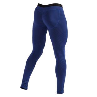 【52025】男士秋冬骑行运动保暖单长裤免穿内裤提臀条纹打底秋裤