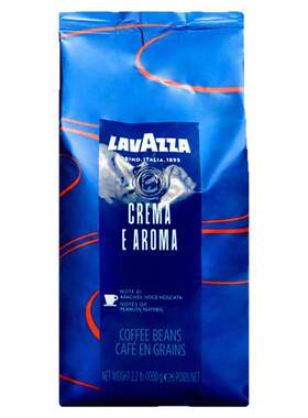 LAVAZZA拉瓦萨Crema e Aroma意式咖啡豆1kg中度烘焙醇香咖啡