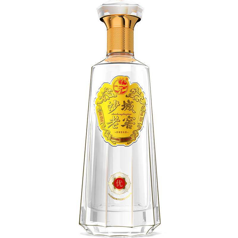 沙城老窖浓香型白酒500ml纯粮酒
