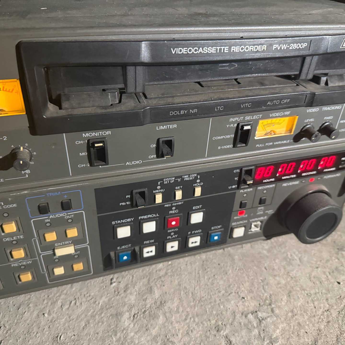 【议价-可维修】索尼PVW-2800P专业编辑录像机 贝塔SP格式 全新/