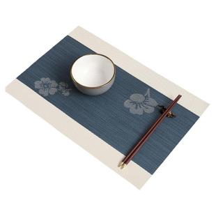 国风餐垫新中式餐桌垫隔热垫高级感西餐垫防水饭桌餐具垫杯垫盘垫