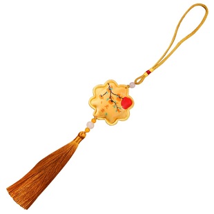 元旦新年新款包边花型香囊福袋汽车挂件香包汉服挂饰福袋香袋随身