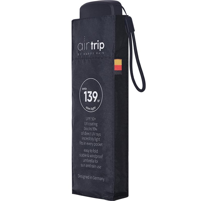 德国happyrain雨伞太阳伞晴雨两用女超轻迷你防晒防紫外线五折伞