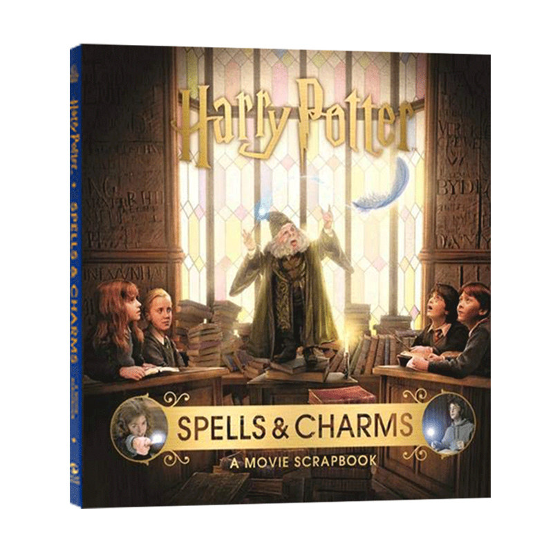哈利波特 咒语与魅力 英文原版 Harry Potter Spells and Charms A Movie Scrapbook 原著电影周边进口书籍