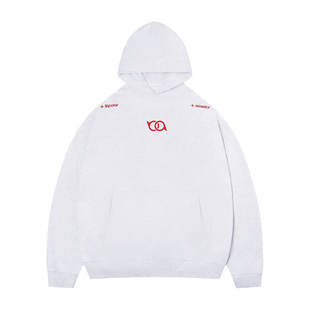 BIPOLAR基础logo运动卫衣美式休闲基础款圆领上衣外套男女帽衫潮