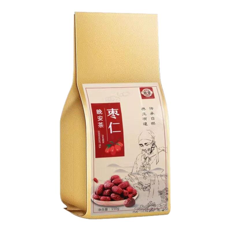 酸枣仁百合茯苓安神失助眠多梦养生茶包助眠官方正品失中药材重眠