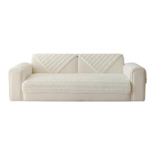 撸猫感兔毛绒沙发垫冬季加厚坐垫子皮沙发套罩2025新款秋冬盖布巾