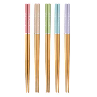 毛竹筷子家用高档天然一人一筷防滑分餐轻奢高级快子家庭2026新款