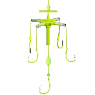 新型浮钓鲢鳙钓组专用翻板钩爆炸钩钓水怪方块饵鱼钩海杆浮钓套装