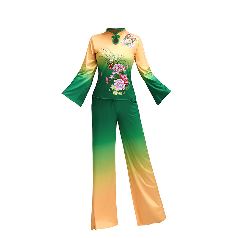 新款古典舞广场舞秧歌服表演服装