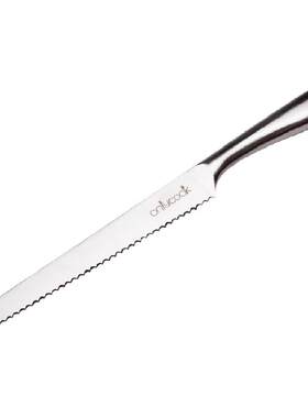 onlycook不锈钢锯齿锋利切面包刀