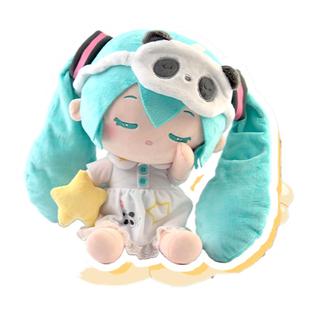青丘文创初音未来睡眠公仔官方miku正版演唱会二次元毛绒玩偶礼物