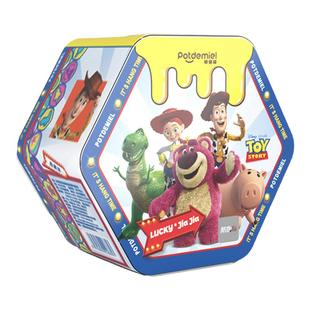 迪士尼蜂蜜罐草莓熊三眼仔抱抱龙火腿猪胡迪翠丝毛绒盲盒挂件玩具